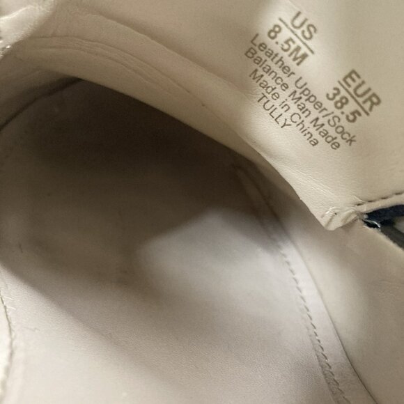 Sam Edelman Womens Penny Loafers Tully Shoes Sz 8.5 Alpine Green Gold Leather - Picture 12 of 16